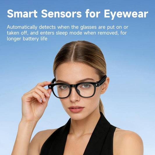 Smart Camera Glasses with Bluetooth Audio, Hands-Free Photo and Video Capture Wearable for Travel, Outdoor and Daily Use, Includes Translation Feature Support, Compatible with Iphone & Android