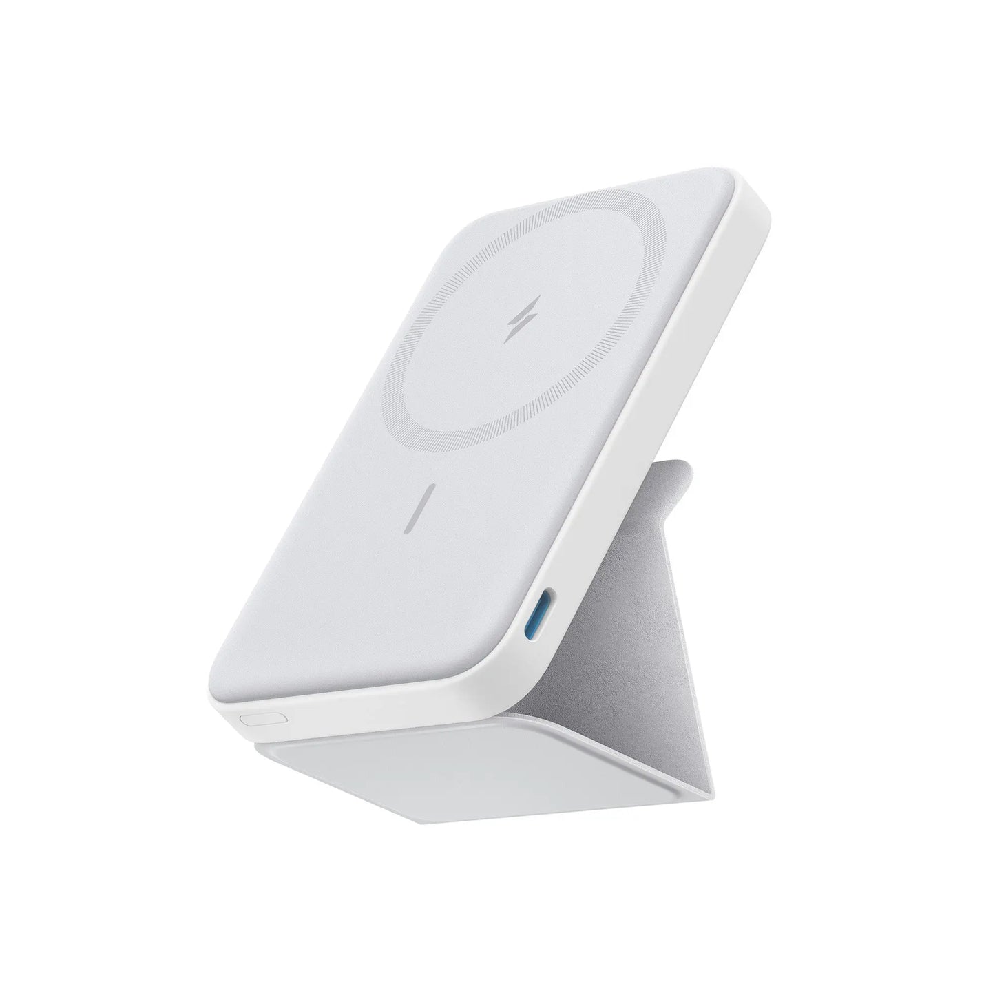 【Magnetic Power Bank】Anker 5,000Mah Magnetic Power Bank, Wireless Portable Charger with Foldable Stand & Side USB-C Port, Battery Pack for Iphone 17/16/15/14/13